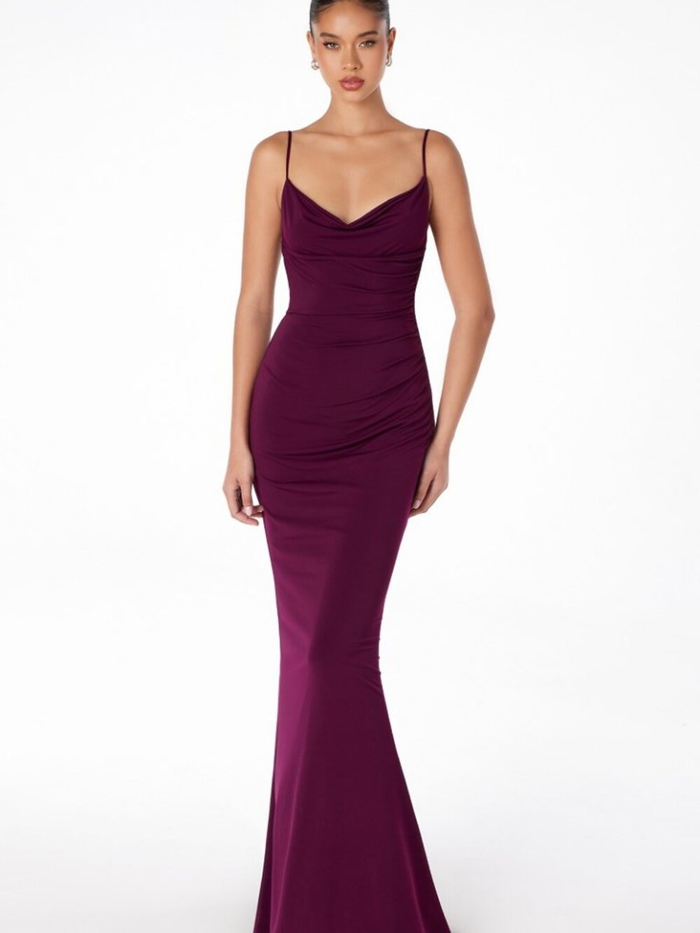 NEW WINE Evening Gown Floor Length Formal Elegant Stunning T2008